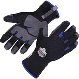 GLOVES,REINF THRML,XLG,BK