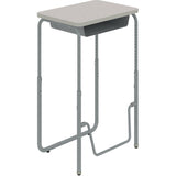 DESK PEND 29-43" BB GRAY
