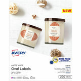 LABEL,OVAL,2X3-1/3",200