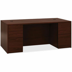 DESK,DBLPED,72WX29.5H,MAH