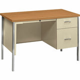 DESK,SGLPED,45.25W,HARVST