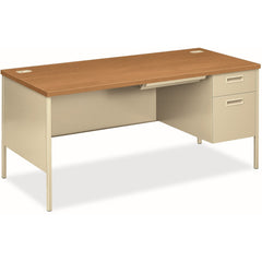 DESK,SGLPED,66",HARVEST
