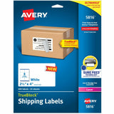 LABEL,2.5X4,LASER,25SH/PK
