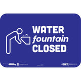SIGN,BESAFE WATER FOUNT