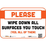 SIGN,WL&DR,WIPE SRFC,3,WH