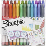 HILIGHTER,S-NOTE,24PK,AST