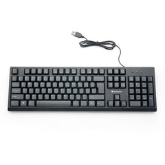 KEYBOARD,WIRED,BK
