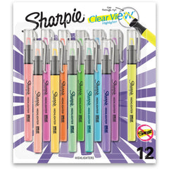 HILIGHTER,CV,STICK,12,AST