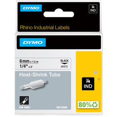 TAPE,HEAT SHRINK,1/4",WH
