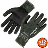 GLOVES,7070-12PRCTD,XL,GN
