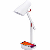 LAMP,QI CHARGING DESK,WH