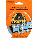 TAPE,2SIDED,1.4"X8YD,GY