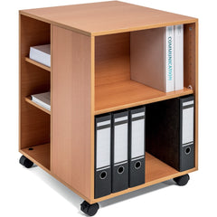 CART,3 TIER,ROLL,BEECH