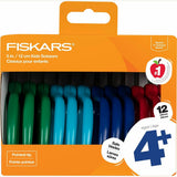 SCISSORS,POINTED,12PK,AST