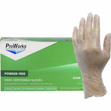 GLOVES,VNL,LG,PWDR FR,CLR
