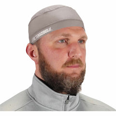 CAP,6632  GRAY SKULL