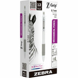 PENCIL,MECH .7MM,12PK,WH