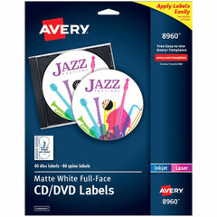 LABEL,FULLCD,40/PK,MTWHT