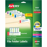 LABEL,XL FF 1/3 CUT,AST