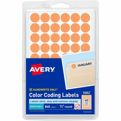 LABEL,.5RND,840PK,NEOR