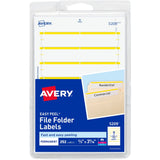 LABEL,FLE,FLDR,252/PK,YL