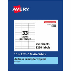 LABEL,COPY,1X2.81,8250/BX