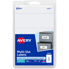 LABEL,4X1.5,150/PK,WHT