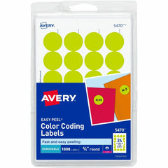 LABEL,.75RND,1008/PK,NEYL