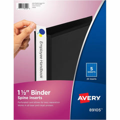 BINDER,SPINE,LABL,1,1/2IN