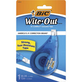 TAPE,CORR,1/6X400"WITEOUT