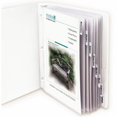 PROTECTOR,SHT,8-TAB,CLR