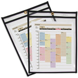 HOLDER,TCKT,2CLR SDS,9X12