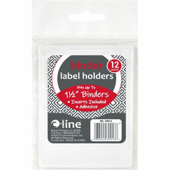 HOLDER,BNDR LBL,1.5",12PK