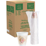 CUP,12OZ,FM,CAFEG,WHT/BR