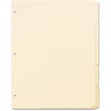 INDEX,BNDR LTR 5TAB,MLA
