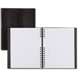 NOTEBOOK,HARDBND 75SH,BK