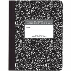 BOOK,COMP,100SHT,WIDE,BK
